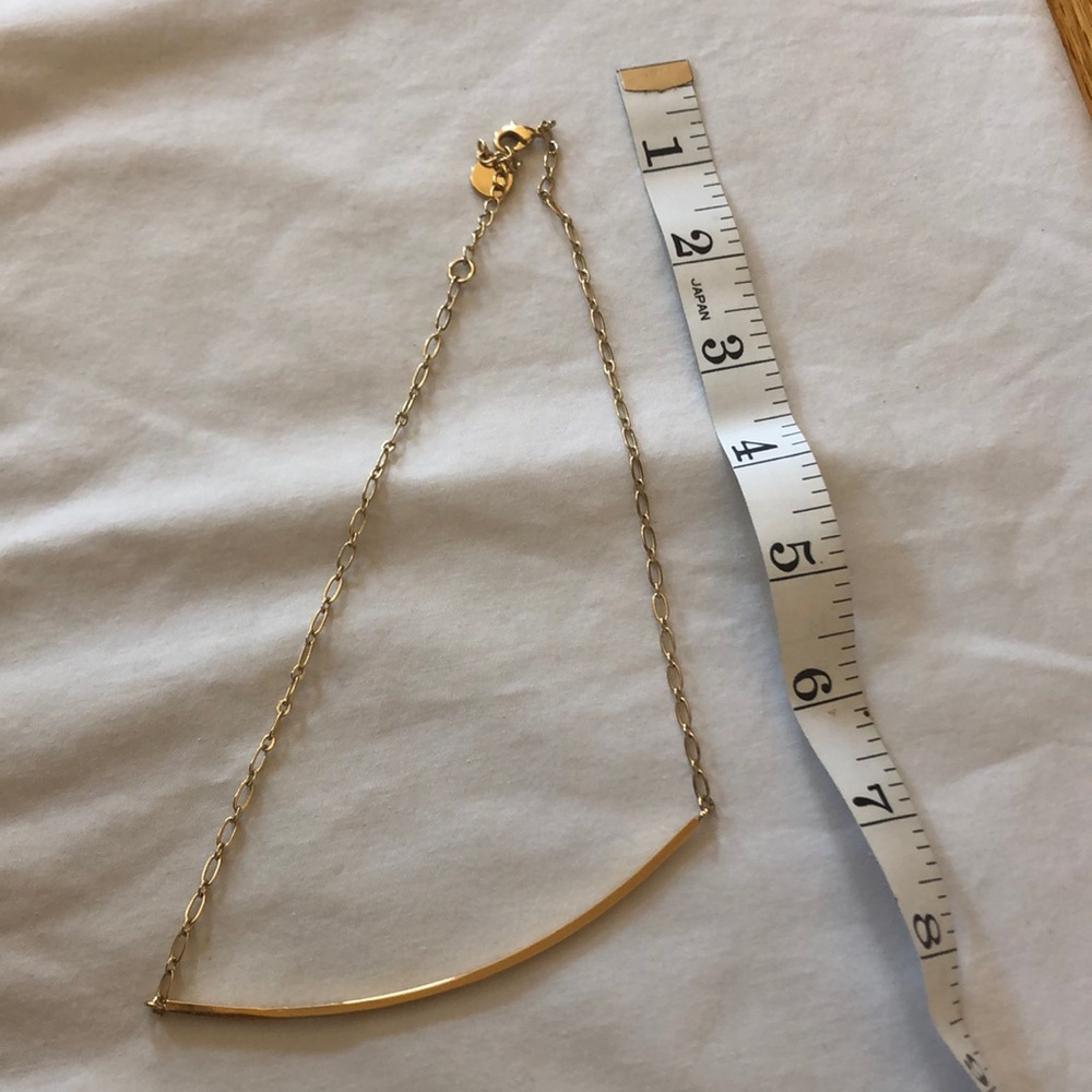 C. Wonder gold bar necklace - Picture 7 of 8